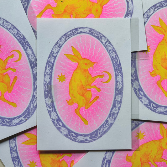 Magic Jack: Risograph Print